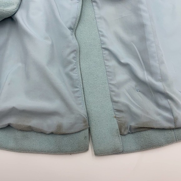 APiece Apart Esta Wool Long Coat Double Breasted Pastel Blue - Picture 9 of 10